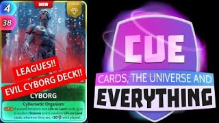 Evil Cyborg Deck!! Cards, the Universe, and Everything (Cue Cards)