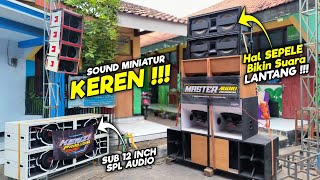 KEREN BANTER !!! Sound Mini OMBRO spek Goib Balap Master audio feat Kenzi pro audio