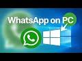 Install WhatsApp on Windows 10 & 11 in Under 2 Minutes