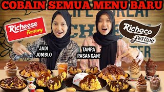 DESMA AMEL BORONG SEMUA MENU BARU RICHEESE COKLAT TANPA PACAR