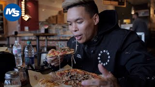 🍕 Cheat Meals with Fitness Pros 🍦 | Pham Flexx | MOD Pizza \u0026 Marble Slab