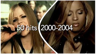 50 HITS FROM 2000-2004 (+ SPOTIFY PLAYLIST)