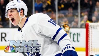 NHL Stanley Cup Playoffs 2019: Maple Leafs vs. Bruins | Game 1 Highlights | NBC Sports