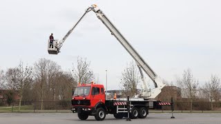 Mercedes 2629 6x4 with Bronto Skylift 33 mtr '1990 REF 111696