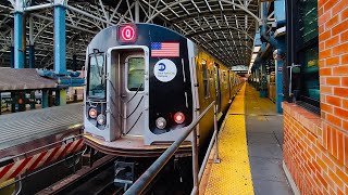 BMT Brighton Line: R160A/B Alstom Q Train w/ LED Ride From Newkirk Plaza - Coney Island