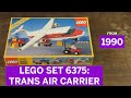 review, build and unbox lego set 6375 Trans Air Carrier from 1990! #legoland #lego