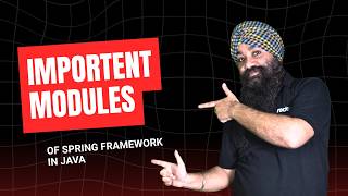 9.4 Spring Framework Modules Explained | AOP, REST, Batch, Integration & JMS | Java Tutorial