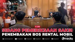 🔴LIVE - Pengadilan Militer Periksa Saksi Kasus Penembakan Bos Rental Mobil oleh Oknum TNI