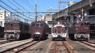 2014年・高崎鉄道ふれあいデー SLと茶色の機関車が集まる