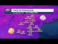 video winds continue with bitter cold wind chill