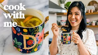 Making Immunity Boost Tea and a MAJOR ANNOUNCEMENT | COOK WITH ME