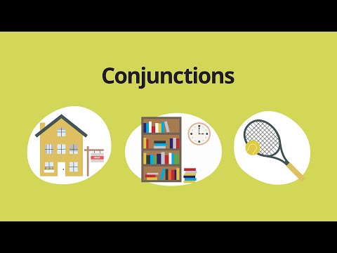 How do you use conjunctions?