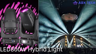 LED700W 800W BSW+Framing Hybrid Light ACME AECO 5 4 in 1 hybrid fixture #lightingdesign #djlight