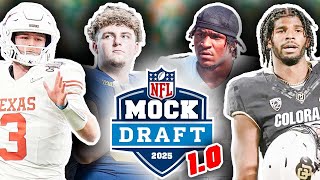 2025 NFL First-Round Mock Draft For All 32 Picks: 1.0! (Post Draft Early Predict