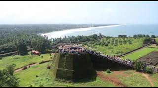 As a part of  Azadi ka Amrit Mahotsav,NSS  Kannur University  at Iconic Bekal fort,Kasargod,Kerala.