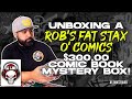 UNBOXING A ROB’S FAT STAX O COMICS $300 COMIC BOOK MYSTERY BOX! WE HIT THE GRAND PRIZE!!!