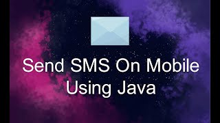 Send SMS using Java #shorts