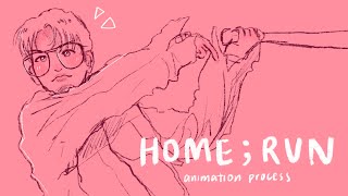 homerun ⚾️ || animation process