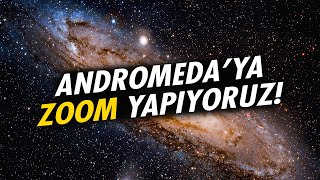 Andromeda Galaksisi'ni yakından görmüş müydünüz? #evren #astronomi