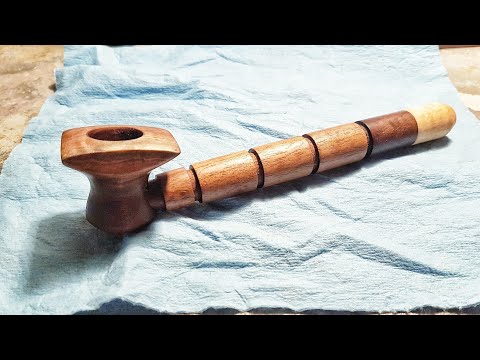 How to Make a Wood Pipe On a Lathe How to Make a Wood Pipe On a Lathe