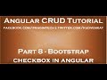 Bootstrap checkbox in angular