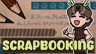 Introduction to scrapbooking | Who knew using stickers will be a moral dilemma