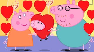 💝 NEW 💝 Mummy Pig's Best Valentine's Day| Peppa Pig  Family Kids Cartoon