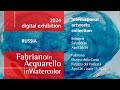 2024 fabrianoinacquarello digital exhibition