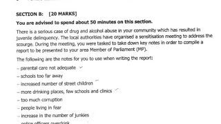 Report writing 2024 Internal English p1
