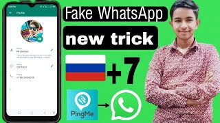 Free WhatsApp number new trick get free verification number 100% real pingme apps video news