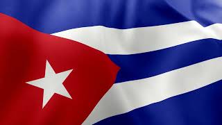 CUBA - Waving Flag Loop 4K