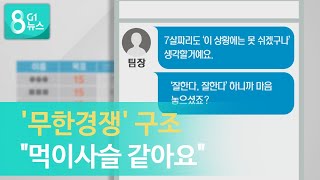 '무한경쟁' 구조..\