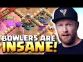 BOWLERS delete Fully SUPERCHARGED TH16 on HARD MODE in Grand Finals! Clash of Clans