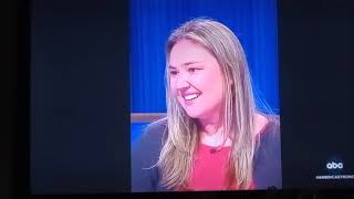 Emily's coincidence on Jeopardy
