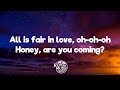 måneskin honey are u coming lyrics