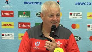 Warren Gatland Reflects On His Wales Legacy - Full Pre-Match Press Conference - RWC