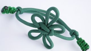 How to Make a Fleur-De-Lis Paracord/Macrame Friendship Bracelet- Knot by "TIAT"