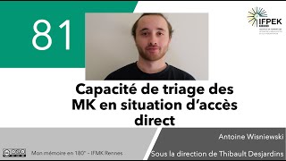 81- WISNIEWSKI Antoine - Capacité de triage en situation d'accès direct