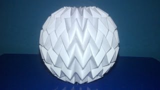 Folding Ball With Pattern Miura (Neospica Neoliveart)