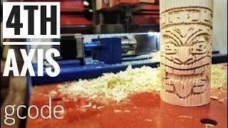 Using the 4th axis: Gcode
