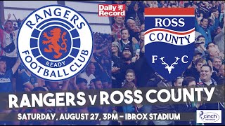 Rangers v Ross County live stream, team news and TV details for Ibrox Premiership clash