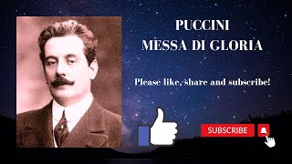 Puccini Messa di gloria #2 Gloria 7 staves bass