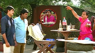 Sunil And Ms Narayana Trending Blockbuster Drinking Comedy | Movie Temple