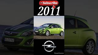 Evolution of Opel Corsa (1982-2025) #opelcorsa