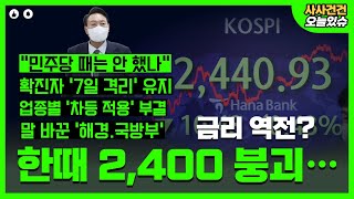 [사사건건 오늘] 정치보복?\u0026 '자이언트 스텝'... 우리 경제는?_220617 KBS방송