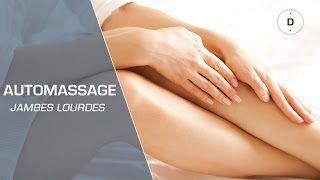 Automassage contre les jambes lourdes