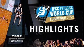 IFSC Climbing World Cup Edinburgh 2022: Highlights