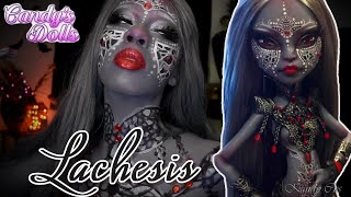 Candy's Dolls Lachesis Doll Repaint || Makeup Tutorial