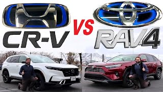 2023 Honda CR-V Hybrid VS 2023 Toyota RAV4 Hybrid: Which Hybrid Crossover Is Best?
