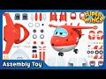 SuperWings Jett Assemble toy | 3D Assembly Toy | Super wings toys